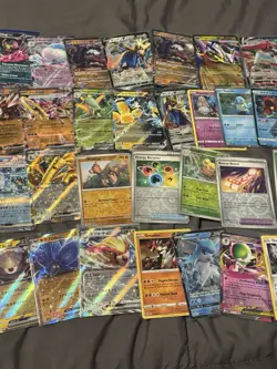Pokemon Card 37 Lot! Ex V VMax Full Art Holo Rare! Mixed Languages Pokemon - Image 3