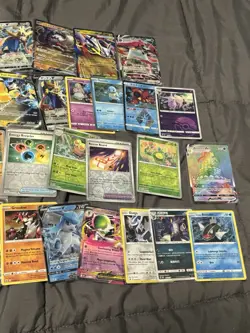 Pokemon Card 37 Lot! Ex V VMax Full Art Holo Rare! Mixed Languages Pokemon - Image 4