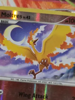 Moltres 36/147 Supreme Victors Reverse Holo Pokemon Card - Image 2
