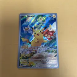 Pikachu 027 Sv: Scarlet & Violet Promo Cards Holo Pokemon TCG - Image 1