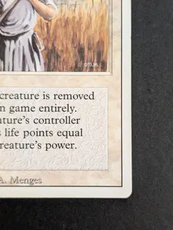 MTG Card - 1x Swords to Plowshares - Revised Edition (3ED) - HP - Vintage Magic - Image 4