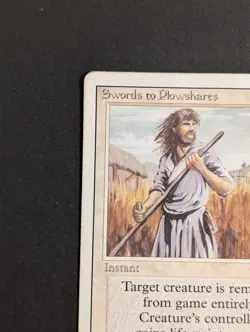 MTG Card - 1x Swords to Plowshares - Revised Edition (3ED) - HP - Vintage Magic - Image 5