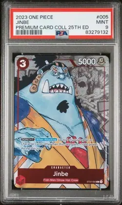 *SEQUENTIAL SET LOT* 2023 ONE PIECE PREMIUM CARD COLLECTION 25TH ED PSA GRADED - Image 4