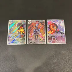 Pokemon Trading Card Game Charcadet & Armarouge & Ceruledge Set IR Holo English - Image 1