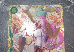 One Piece Card Game TCG Jewelry Bonney OP12-118 SEC Holo Japanese - Image 2