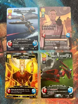 Star Wars Unlimited, Card Lot ($10 value), Prestige Art - Image 1