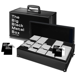 CARDKINGPRO Text | BBB | 2500 Sports Pokemon TCG Game Card Storage Case Black - Image 1