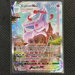 Espeon VMAX 270/264 Secret Rare SWSH08: Fusion Strike Pokemon Card TCG CCG - Image 1