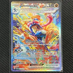 Greninja ex 214/167 SIR SV06: Twilight Masquerade English Pokemon Card TCG CCG - Image 1