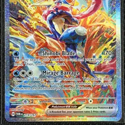 Greninja ex 214/167 SIR SV06: Twilight Masquerade English Pokemon Card TCG CCG - Image 3