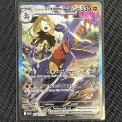 Cynthia's Garchomp ex 232/182 SIR SV10: Destined Rivals English Pokemon Card TCG - Image 1
