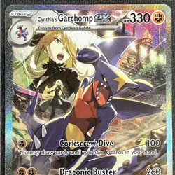 Cynthia's Garchomp ex 232/182 SIR SV10: Destined Rivals English Pokemon Card TCG - Image 4