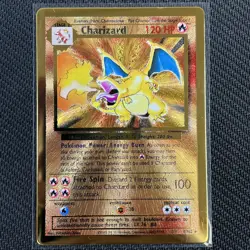 Charizard Celebrations Metal Card 004/102 Promo English Pokemon TCG CCG Card - Image 1