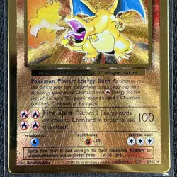Charizard Celebrations Metal Card 004/102 Promo English Pokemon TCG CCG Card - Image 3