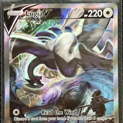 Lugia V 186/195 Alternate Full Art Pokemon Card English Silver Tempest TCG CCG - Image 4