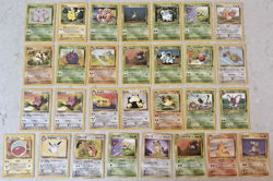 US & Japanese Pokemon Jungle Vintage Lot Of 29 Cards - Image 1