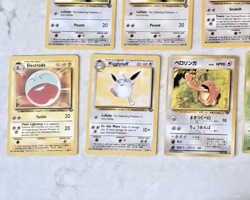 US & Japanese Pokemon Jungle Vintage Lot Of 29 Cards - Image 5