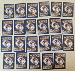 1999 Pokemon Base Set Shadow Vintage Lot Of 23 Cards - USA & Italian - Image 2