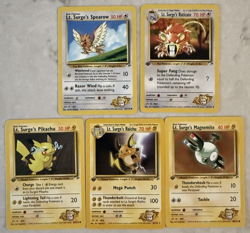 Lot Of 39 Cards - Pokemon Gym Heroes Vintage (Mostly 1st Edition) - Image 1