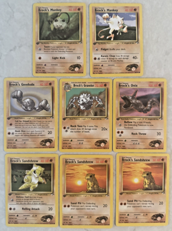 Lot Of 39 Cards - Pokemon Gym Heroes Vintage (Mostly 1st Edition) - Image 2