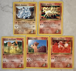 Lot Of 39 Cards - Pokemon Gym Heroes Vintage (Mostly 1st Edition) - Image 3