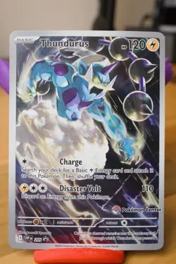 Thundurus - 209 (Pokemon Center Exclusive) 209 Sv: Scarlet & Violet Promo Cards - Image 1