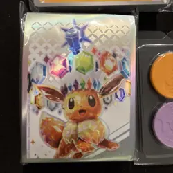 Pokemon ETB Accessories Prismatic Evolutions-Sleeves, Dice, Coins, Energy Cards - Image 4
