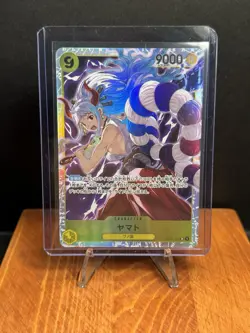 Yamato OP04-112 (Super Rare) Kingdoms of Intrigue ONE PIECE Card Japan Near Mint - Image 1