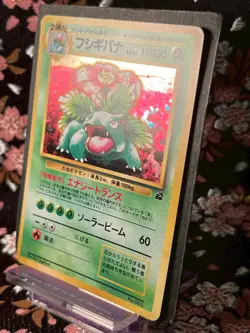 Venusaur 003 Intro Deck Promo Old Back Holo Japanese Pokemon Card [Near Mint---- - Image 2