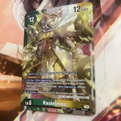 Digimon Card Game Rasielmon LM-042 P World Convergence BT21 Box Topper - Image 1