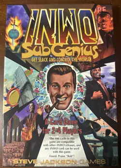 INWO Subgenius 100 CARD SET ILLUMINATI NEW WORLD ORDER CARD GAME - Image 1
