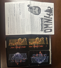 INWO Subgenius 100 CARD SET ILLUMINATI NEW WORLD ORDER CARD GAME - Image 2