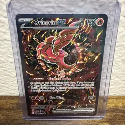 2025 Pokemon Phantasmal Flames Promo Card 024 Oricorio EX - Image 1