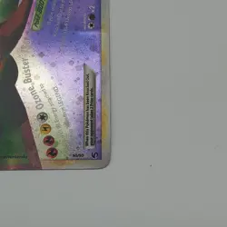 Pokemon Rayquaza and Deoxys Legend Bottom Half Card 90/90 Undaunted MP/LP - Image 4