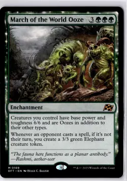 March of the World Ooze Aetherdrift Regular NM M 0169 - Image 1