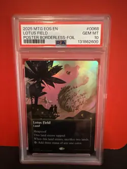 Lotus Field (0068) (Borderless) Edge of Eternities: Stellar Sights Foil - Image 1