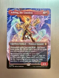 Ashling, The Limitless - 1 - MTG: Lorwyn Eclipsed - Borderless - Mythic -Regular - Image 1