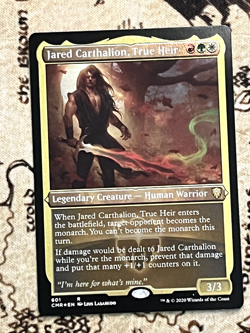 Jared Carthalion, True Heir (Foil) - Commander Legends - 601 - NM Foil - Image 1