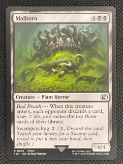 MTG Magic the Gathering Malboro #106 Final Fantasy Creature Common Non Foil - Image 1