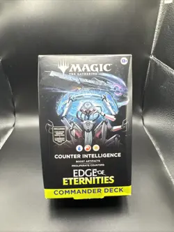 Edge of Eternities Commander Deck - Counter Intelligence MTG Brand New Sealed - Image 1