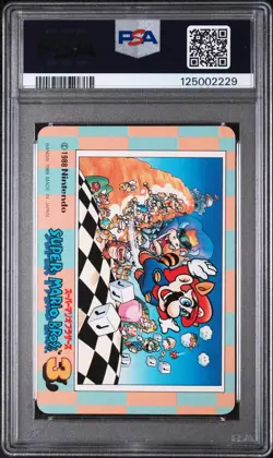 1989 CARDDASS SUPER MARIO BROS. 3 #29 ROCKY WRENCH PSA 10 - Image 2