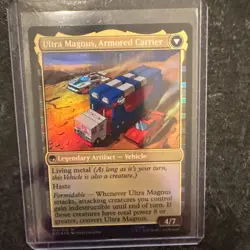 Ultra Magnus, Tactician Universes Beyond: Transformers Foil - Image 2