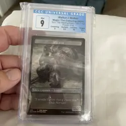 MTG The Walking Dead Secret Lair Drop CGC 9 Token Walker / Walker - Image 1