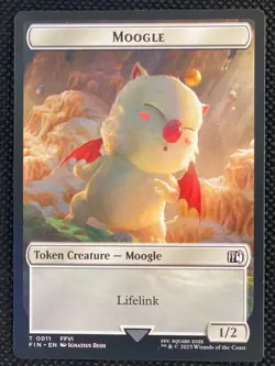 MTG Magic the Gathering Moogle Token creature #11 Hero #4 Final Fantasy Non Foil - Image 1