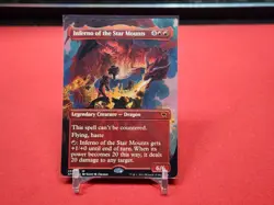 Inferno of the Star Mounts (Borderless) AFR MISPRINT / MISCUT NM - Image 1