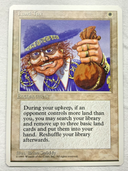 Land Tax | 4th Edition (1995) | Near Mint | MTG Magic the Gathering - Image 1
