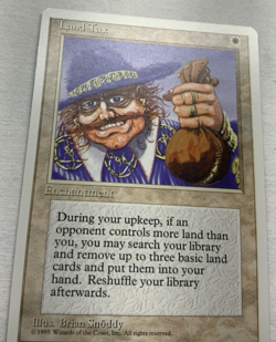 Land Tax | 4th Edition (1995) | Near Mint | MTG Magic the Gathering - Image 2