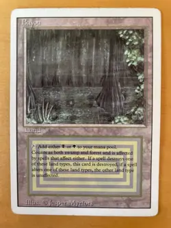Bayou Dual Land - Magic the Gathering Revised Edition Regular - Image 1