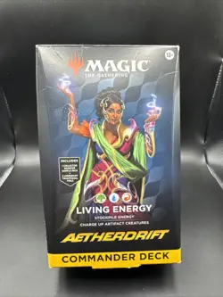 MTG Aetherdrift Commander Deck Living Energy | Foil Legends + Collector Pack - Image 1