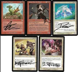 Near-Complete MTG M:tG JUDGMENT Set - 37 RARES! - with 46 SIGNED by 19 ARTISTS! - Image 2